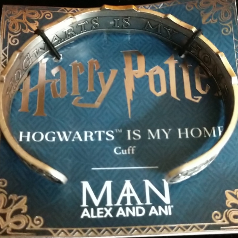 ALEX AND ANI MENS "HOGWARTS IS MY HOME" CUFF NWT!!